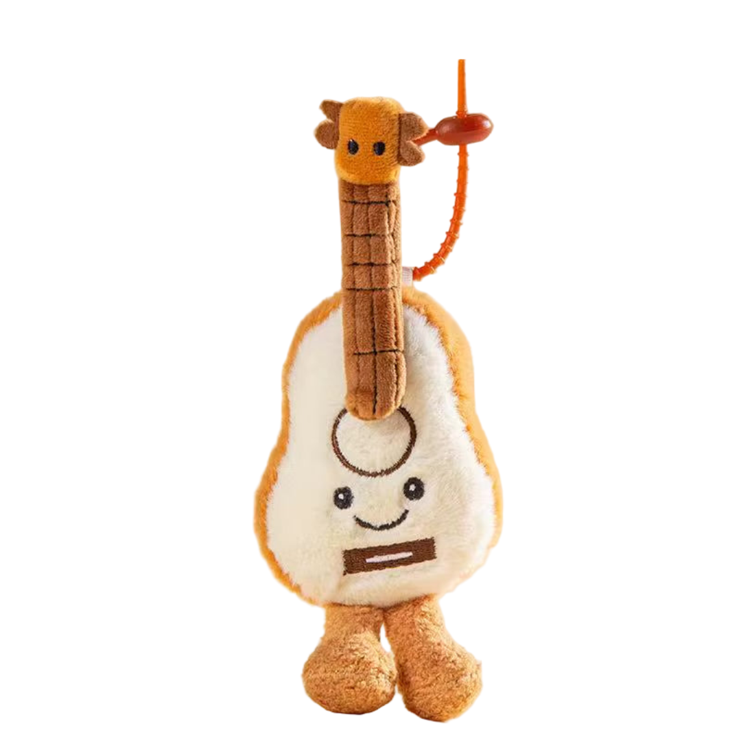 Jellycat Amuseables Guitar Plushie Bag Charm