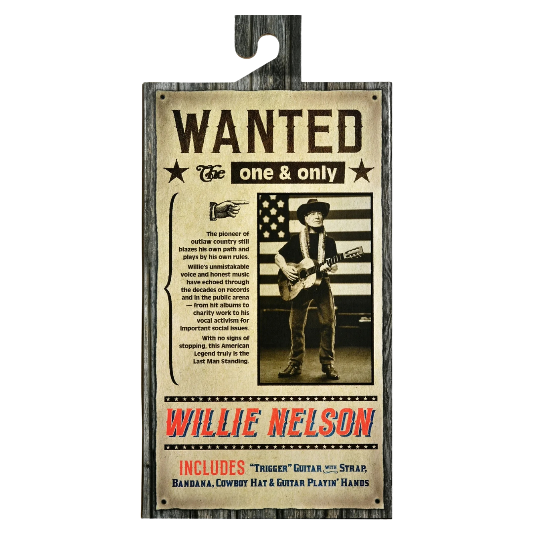 NECA - Willie Nelson 8" Clothed Action Figure