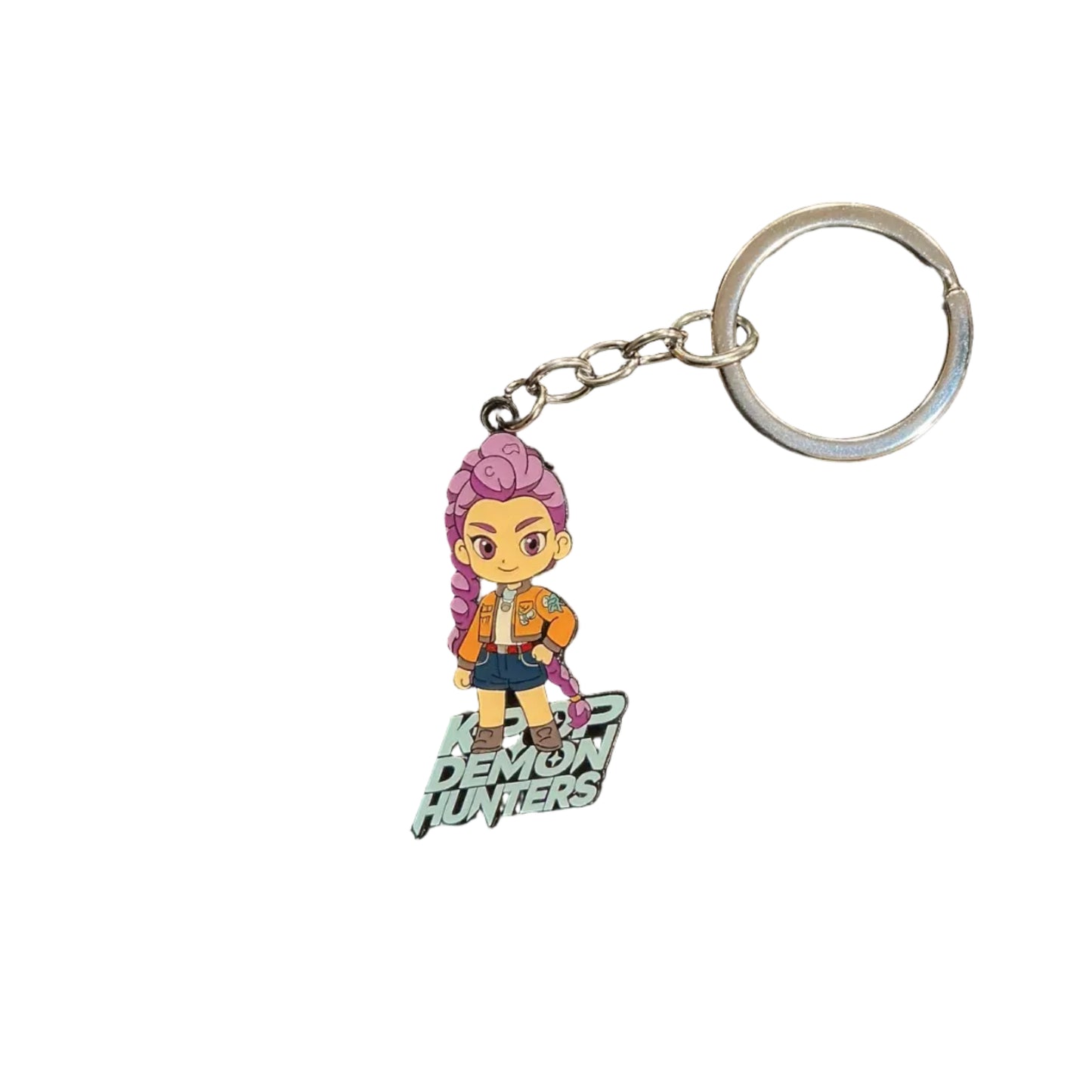 Rumi K-pop Demon Hunter Metal Keychain