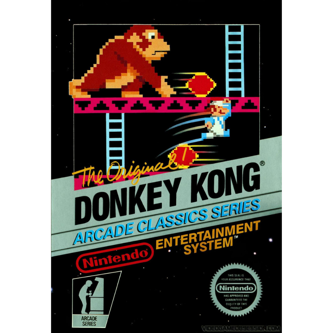 Nintendo Donkey Kong Tin Poster (40cm x 30cm)