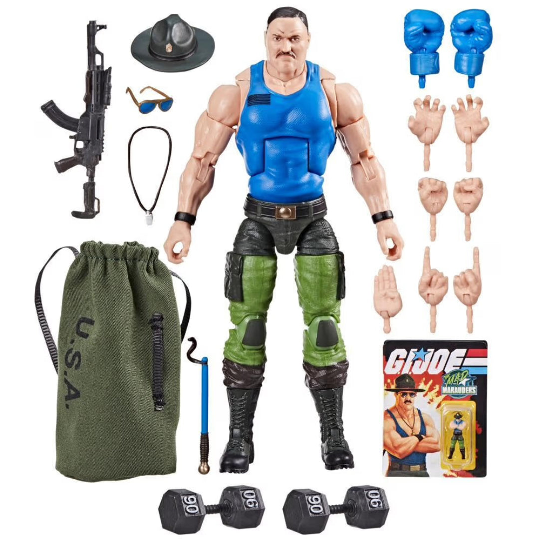 Hasbro Mad Marauders Sgt. Slaughter (G.I. Joe Classified Series) Action Figure