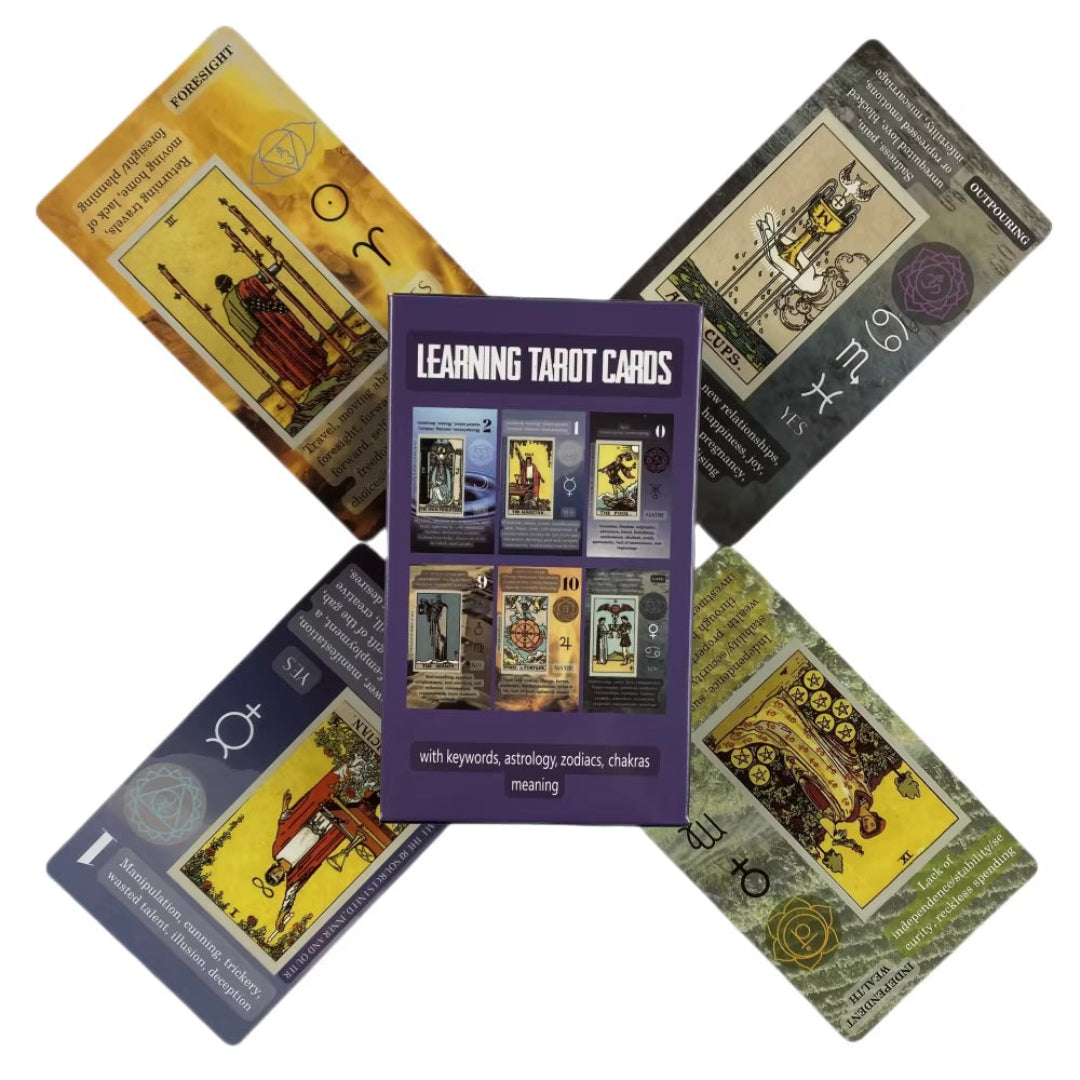 Learning Tarot Cards Beginners Deck