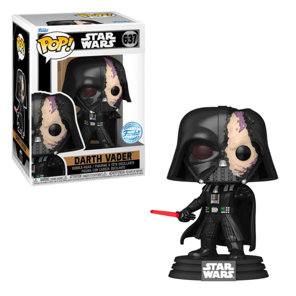 Earth Vader With Damaged Helmet (Star Wars)