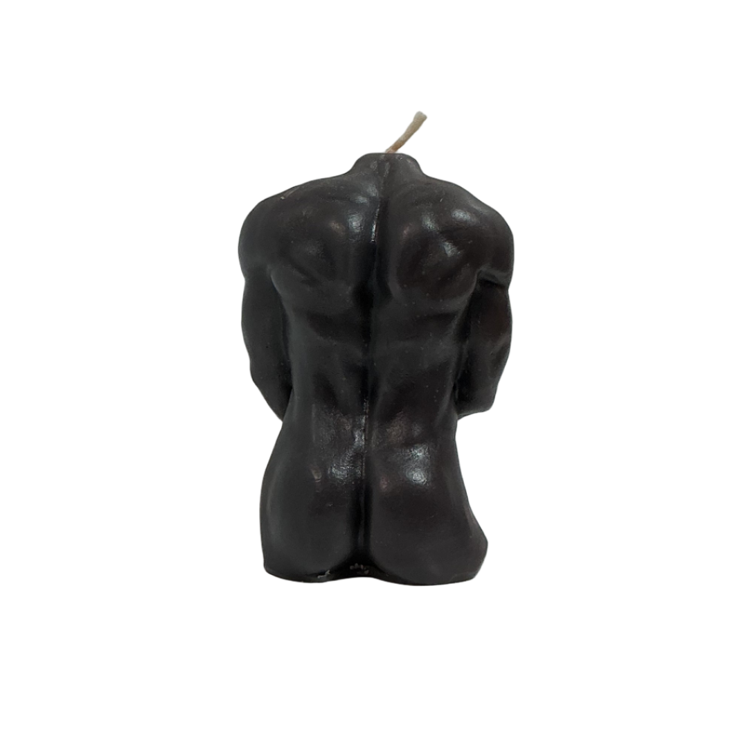Male Body Candle with arms