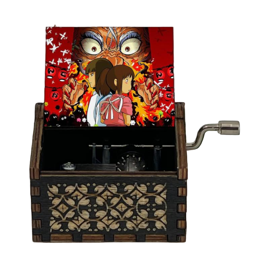 Spirited Away Music Box Black (Manual)