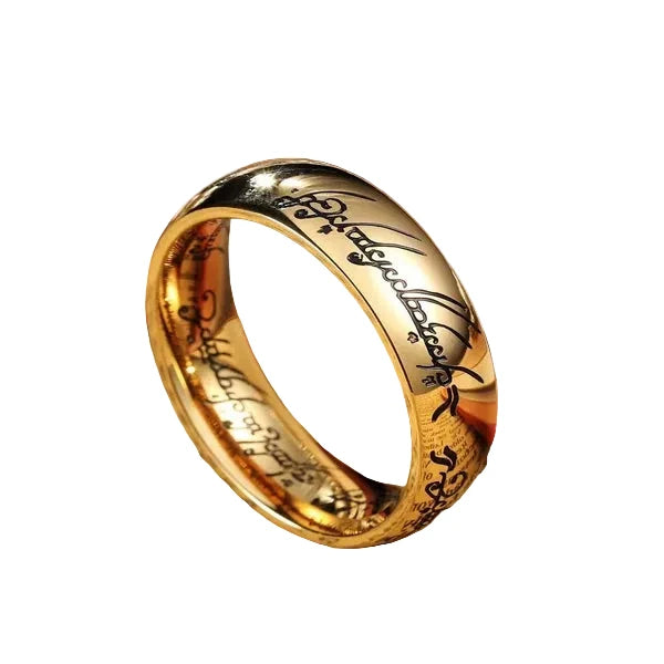 The One Ring Gold Plated (Lord Of The Rings)