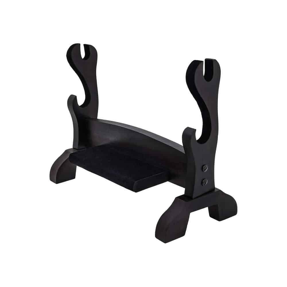 Sword Stand Wooden ( Two Tire)