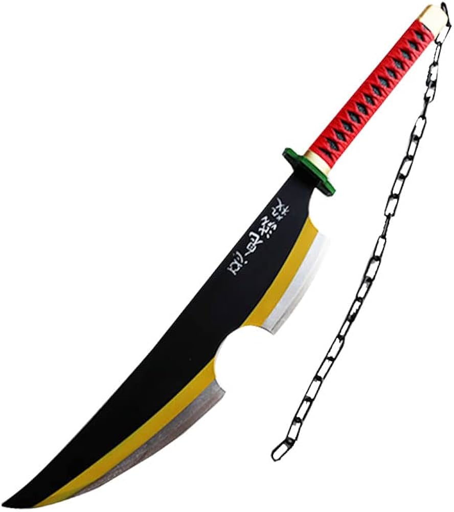 Tengen Uzui's Twin swords Wooden ( Demon Slayer)