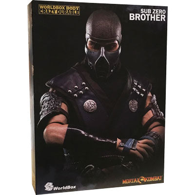 WorldBox 1/6 scale (Mortal Kombat) Sub-Zero Brother Edition action figure