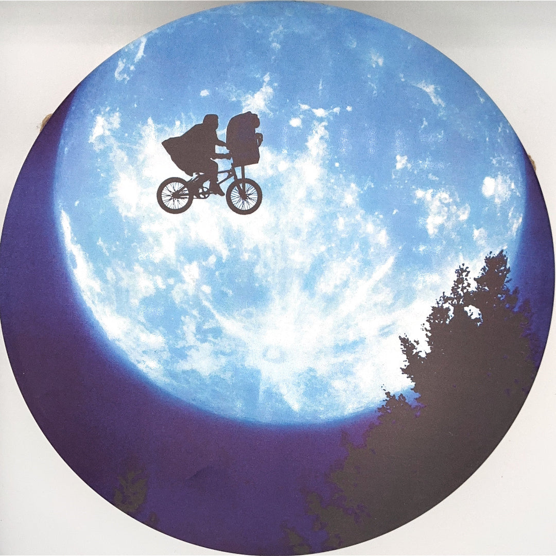E.T Round Tin Poster