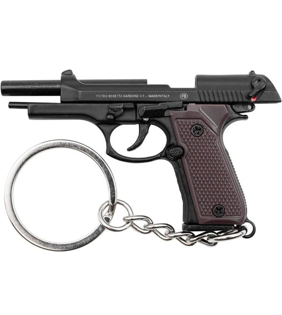 Beretta 92FS Pistol
Metallic Keychain Model