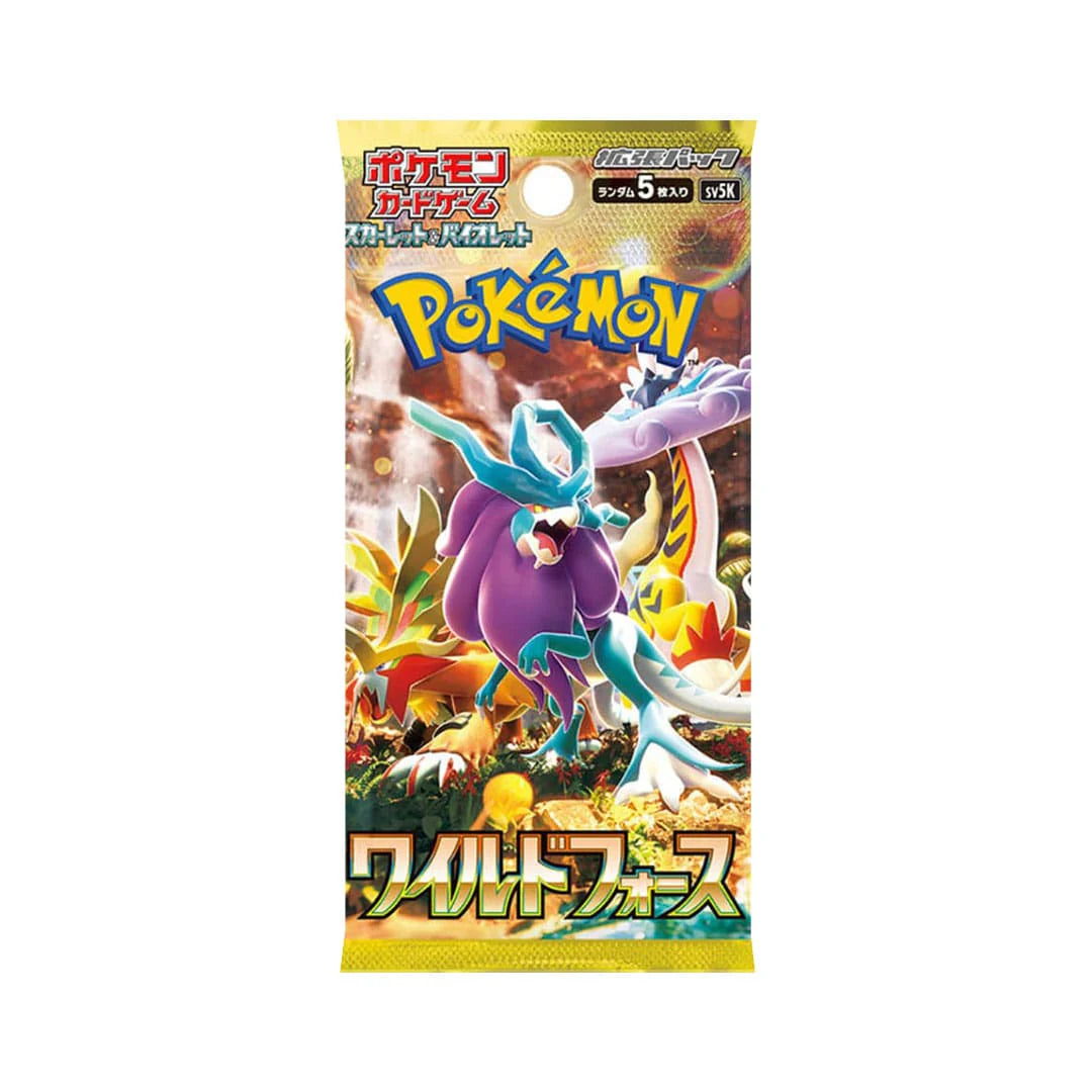 Wild Force (SV5K) (Japanese Pokemon Cards)