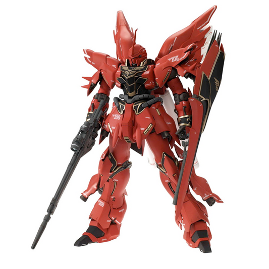 Bandai (Gundam) MG Sinanju VER. Katoki Titanium Finish Model No. MSN 06S Action Figure