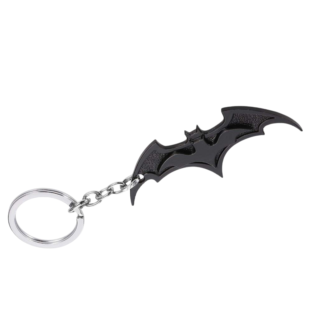 Bat Logo Black Keychain (Batman DC)