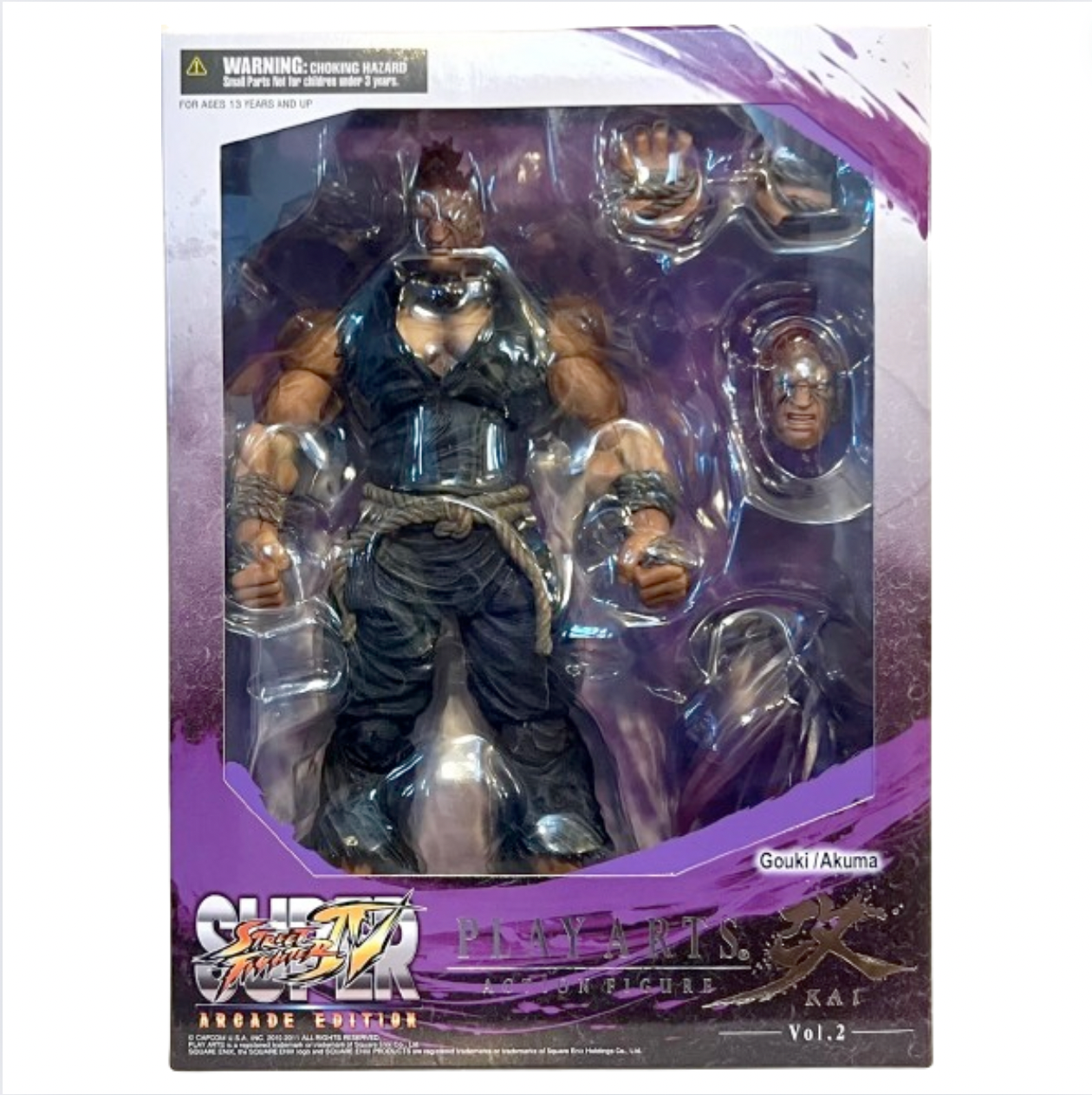 Play Along Toys (Street Fighter) Gouki/Akuma Action Figure