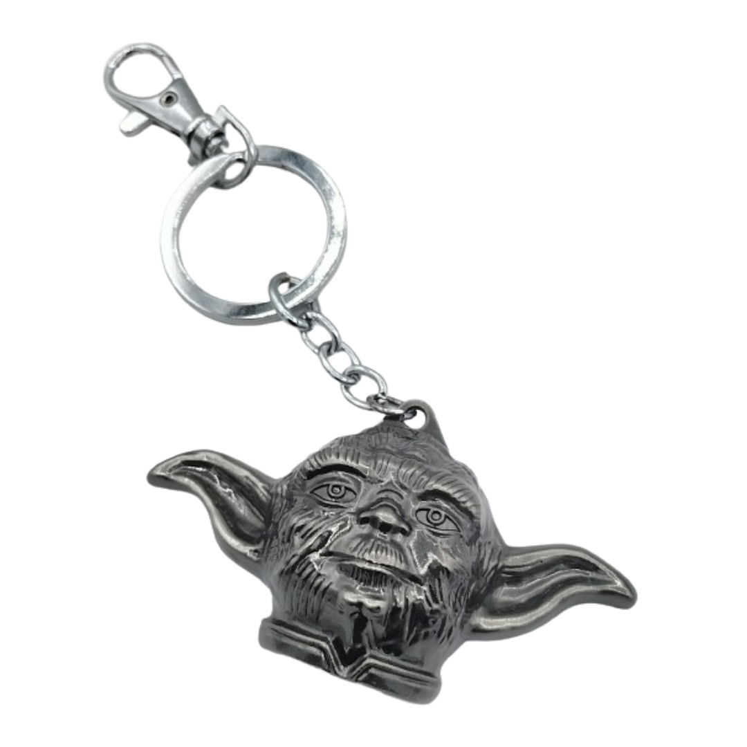 Star Wars Yoda Head Keychain (Metal)