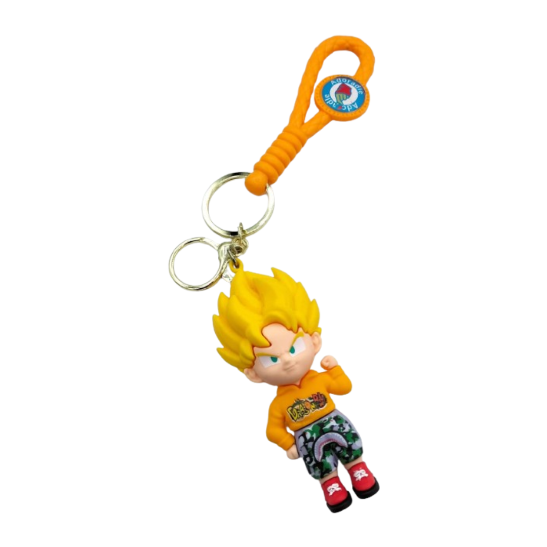 Son Goku Keychain (Rubber)
