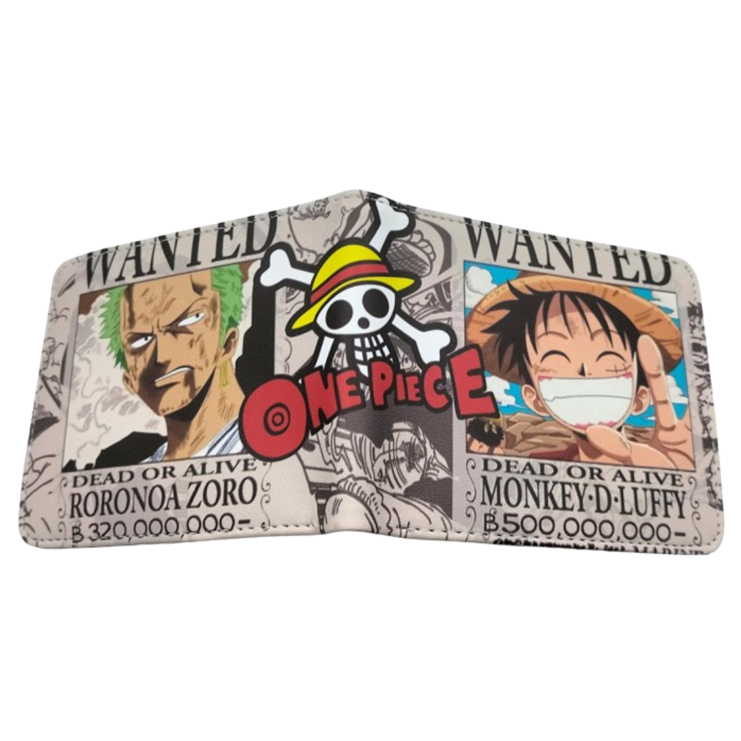 Wanted Luffy And Zoro One Piece Wallet