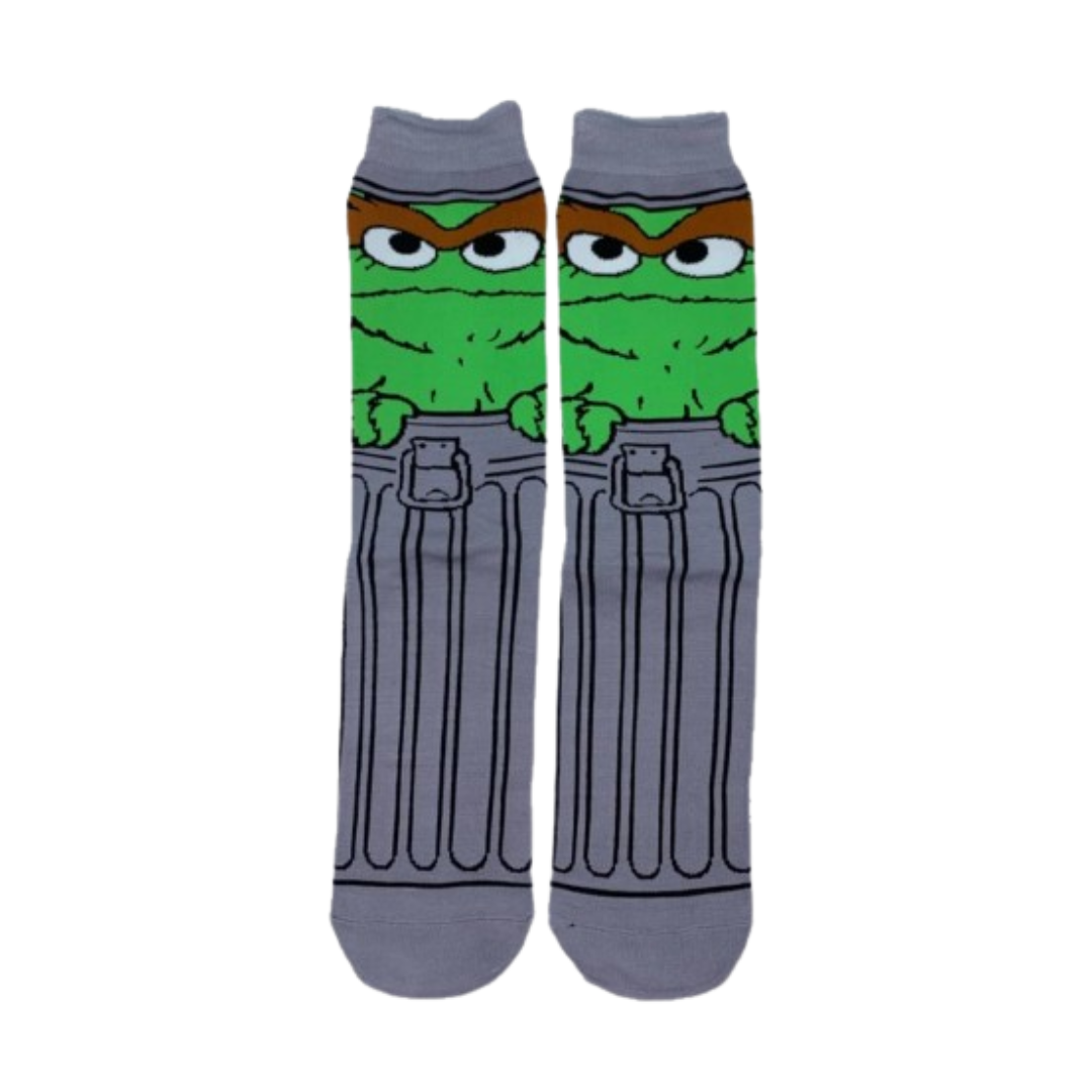 Oscar The Grouch (Sesame Street) Long Socks