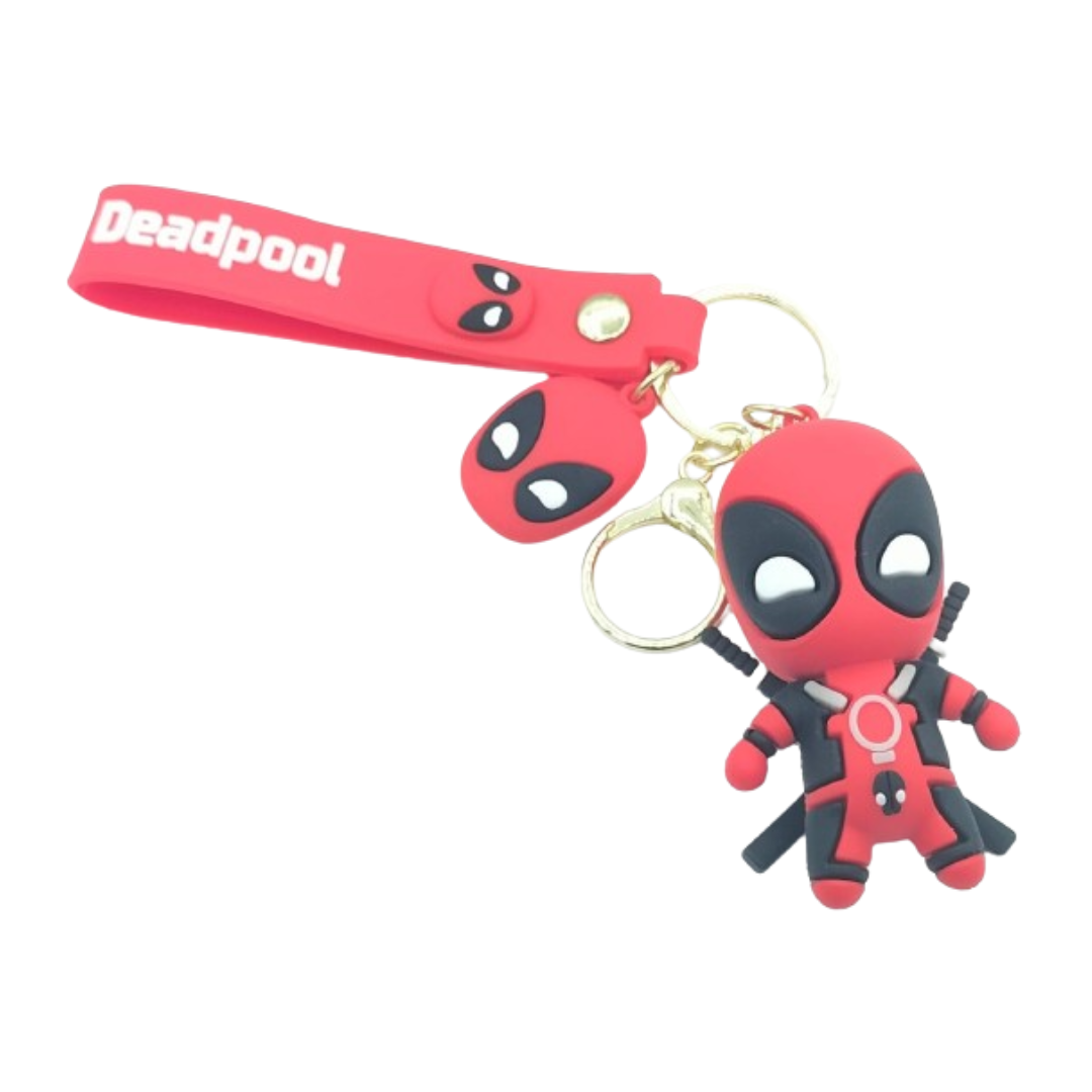 Deadpool Rubber Keychain