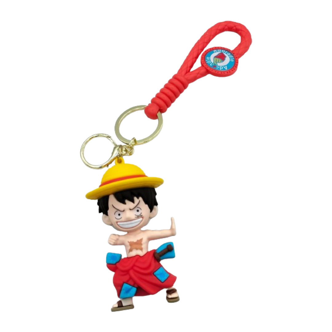 Luffy Keychain (Rubber)