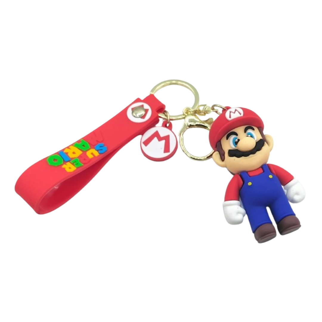 Mario Keychain (Rubber)