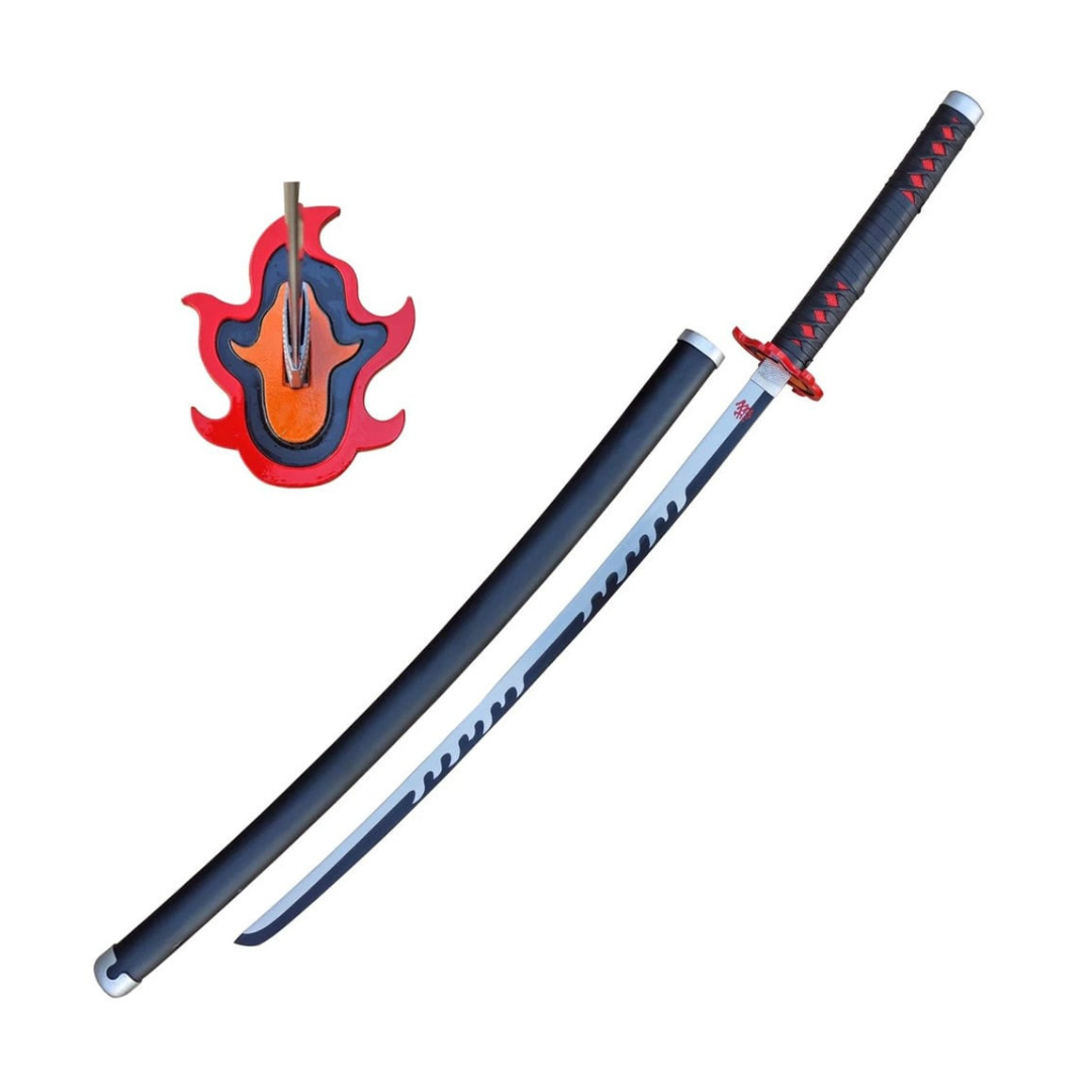Kamado Tanjiro's Second Sword (Silver Blade) (Wooden)