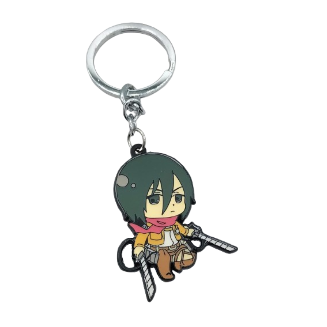 Mikasa Ackerman Keychain (Metal)