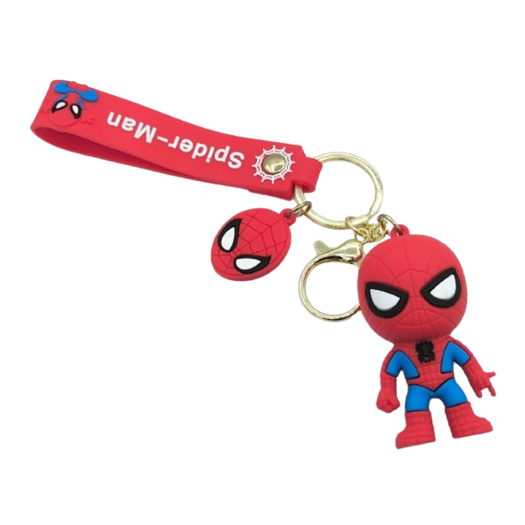 Spiderman Keychain (Rubber)