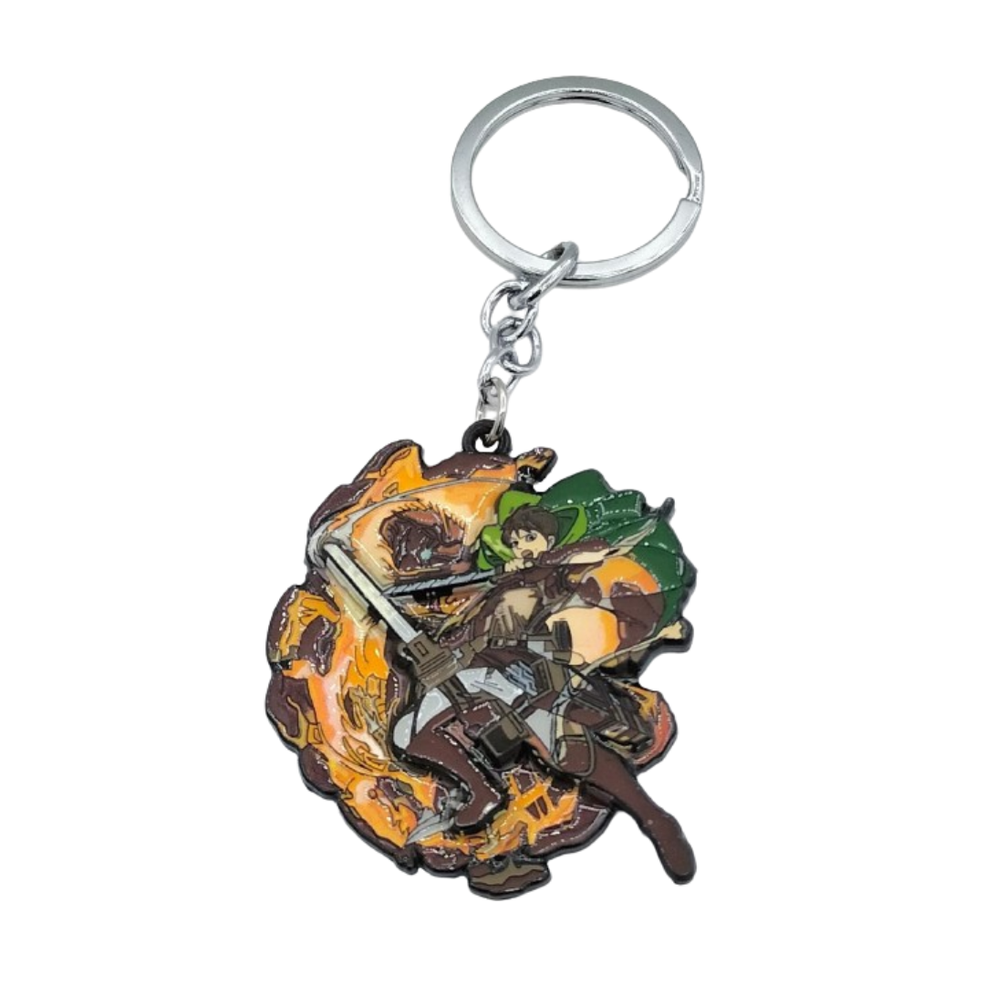 Eren Jaeger Keychain (Metal)
