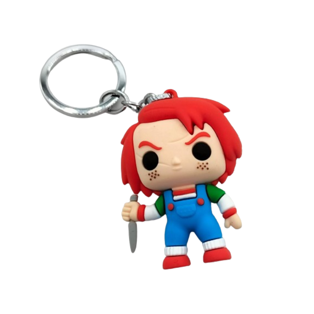 Chucky Keychain (Rubber)