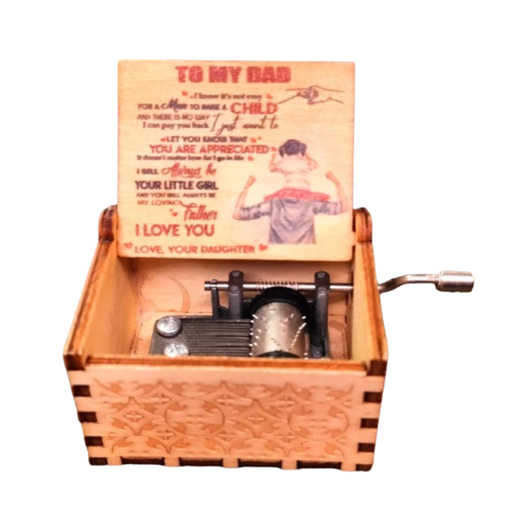 To My Dad Music Box (Manual)