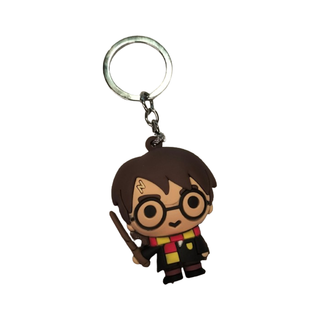 Harry Potter Keychain (Rubber)