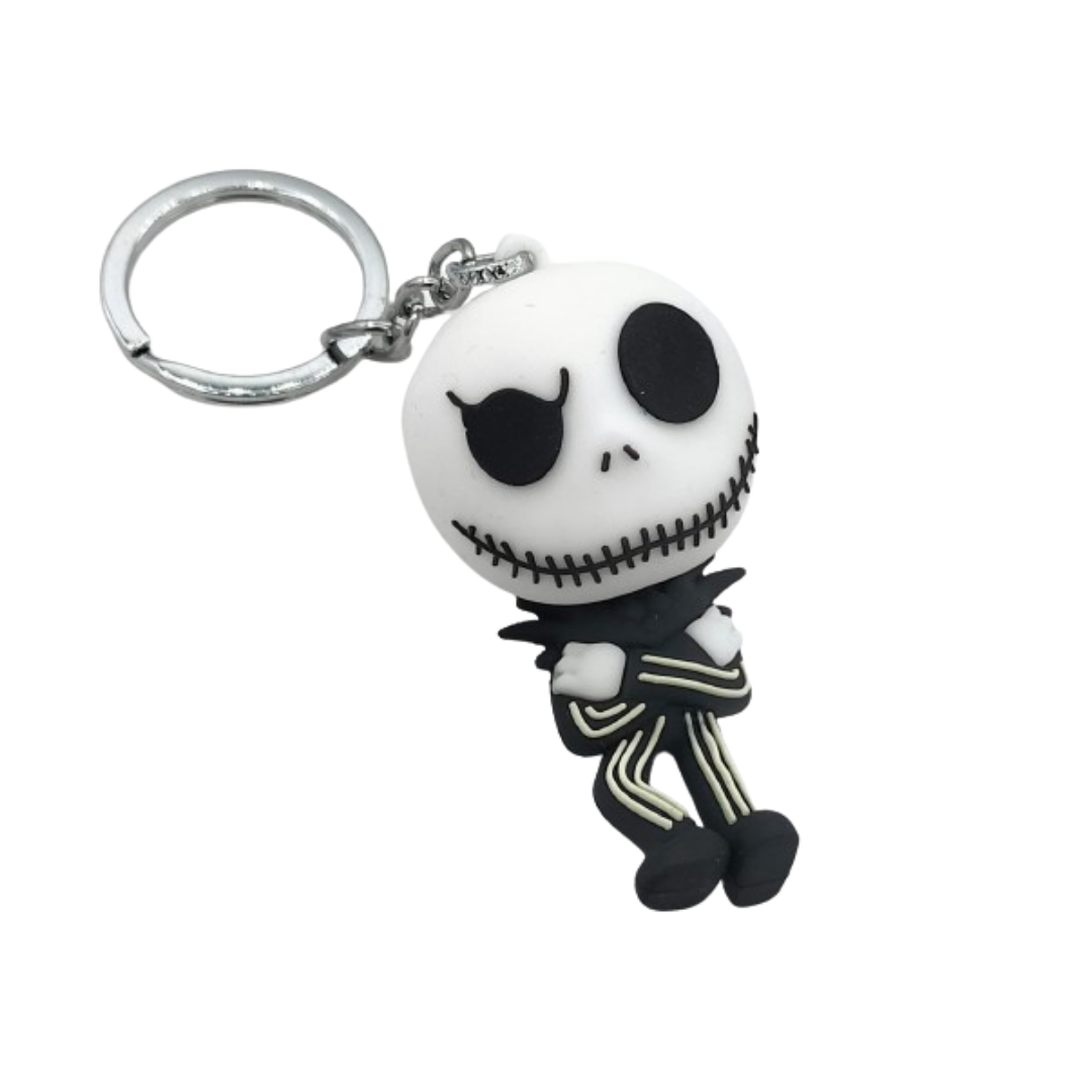 Jack Skellington Keychain (Rubber)