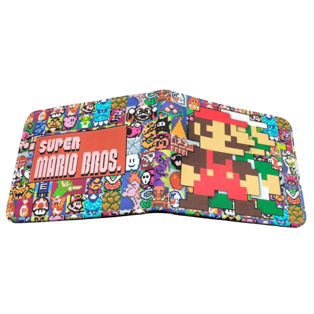 Mario And Luigi Pixel Wallet