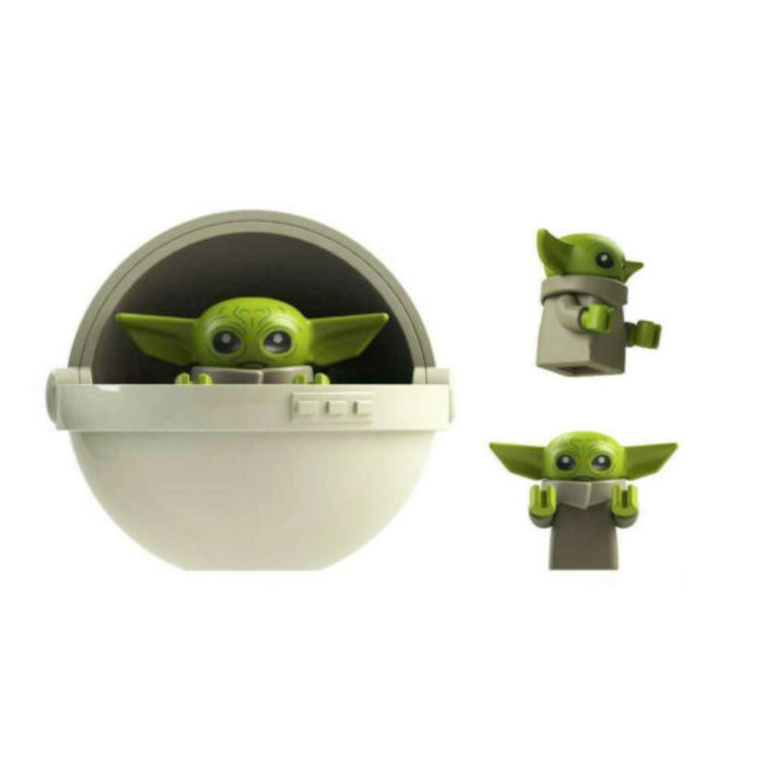 Baby Yoda In Grey Pod (Star Wars)
