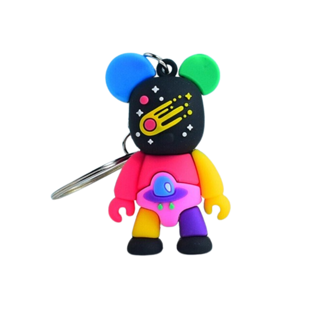 Brick Bears Space Keychains (Rubber)