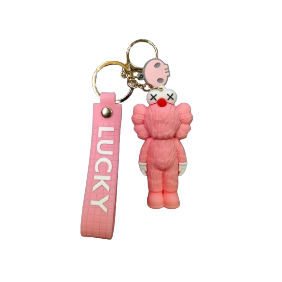 Lucky Kaws Sesame Street Keychains (Rubber)