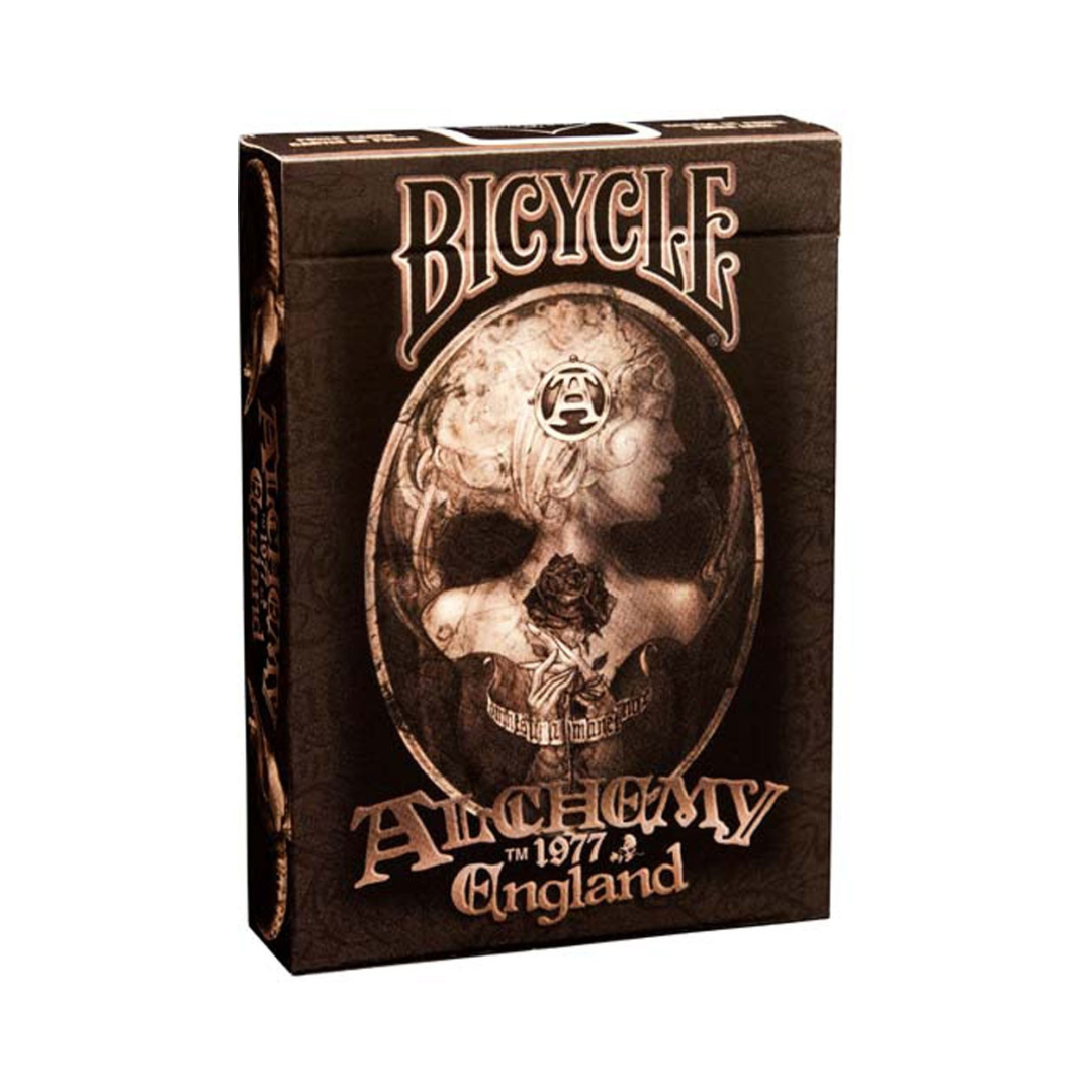 Alchemy 1977 England Skull Bicycle Cards