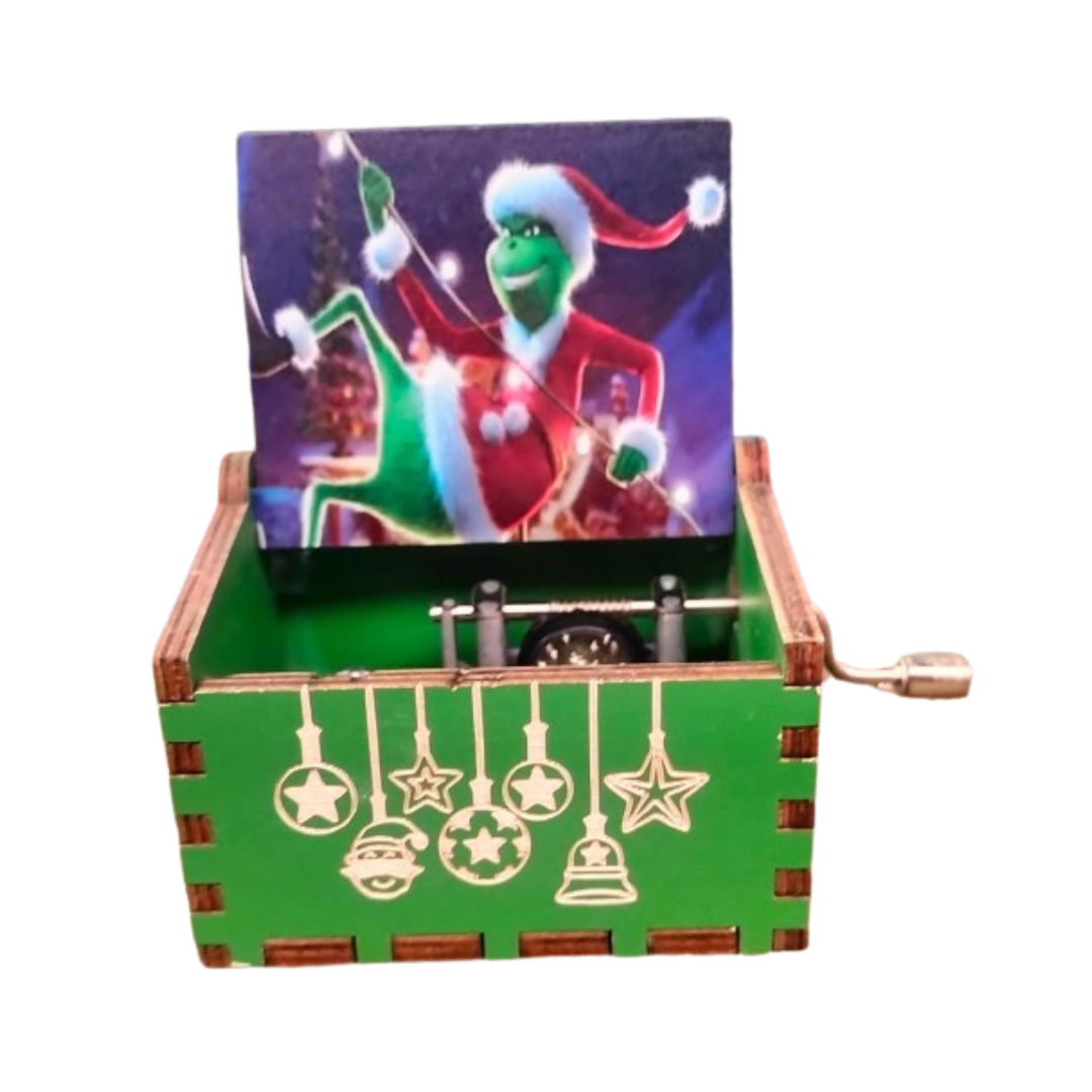 Merry Christmas And Happy New Year Music Box (Manual)