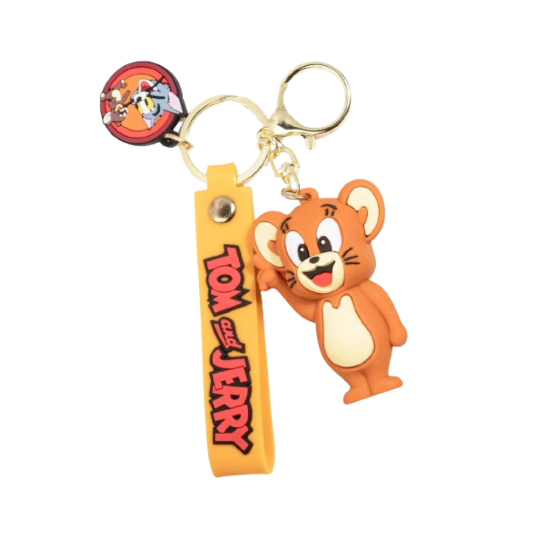 Tom & Jerry Keychains (Rubber)