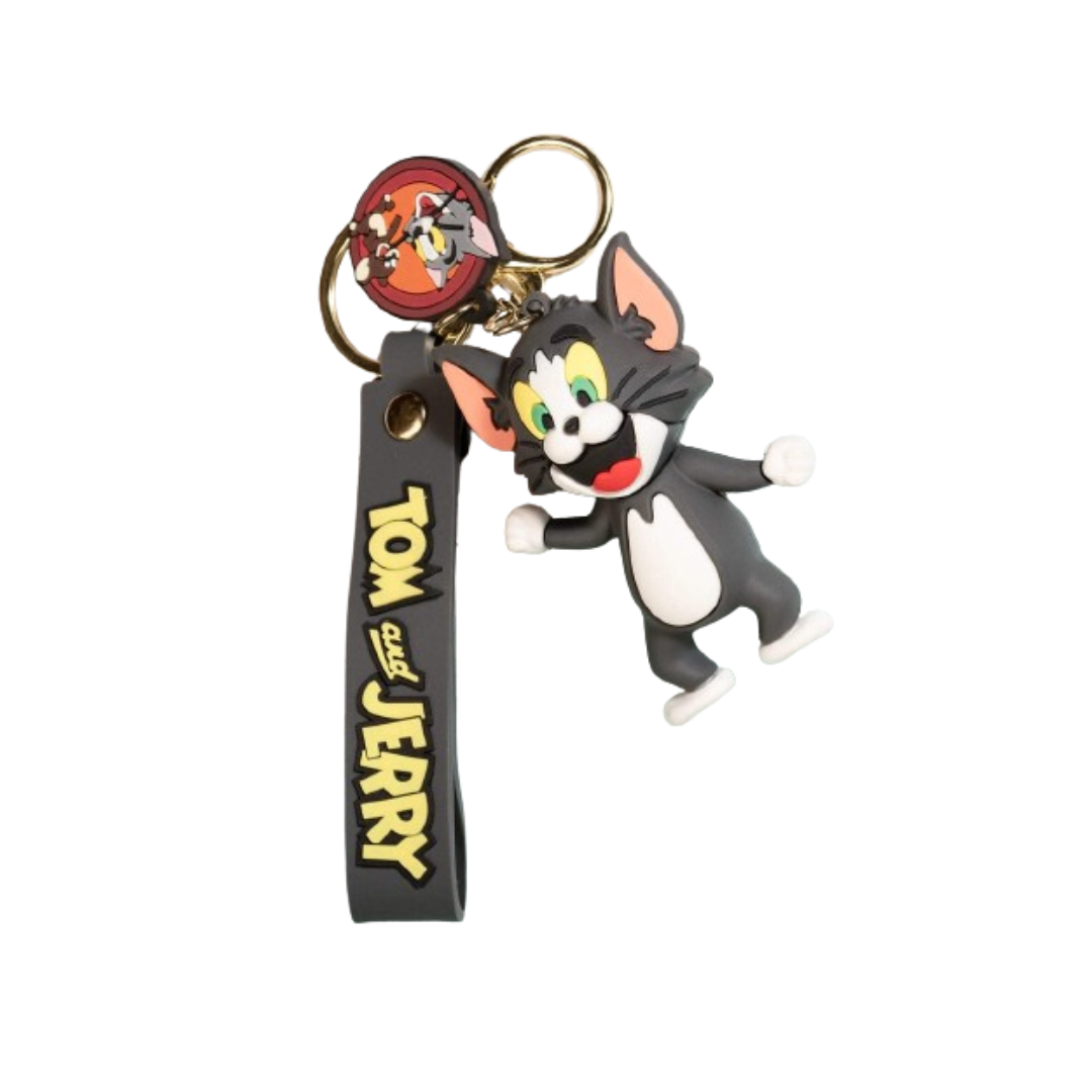 Tom & Jerry Keychains (Rubber)