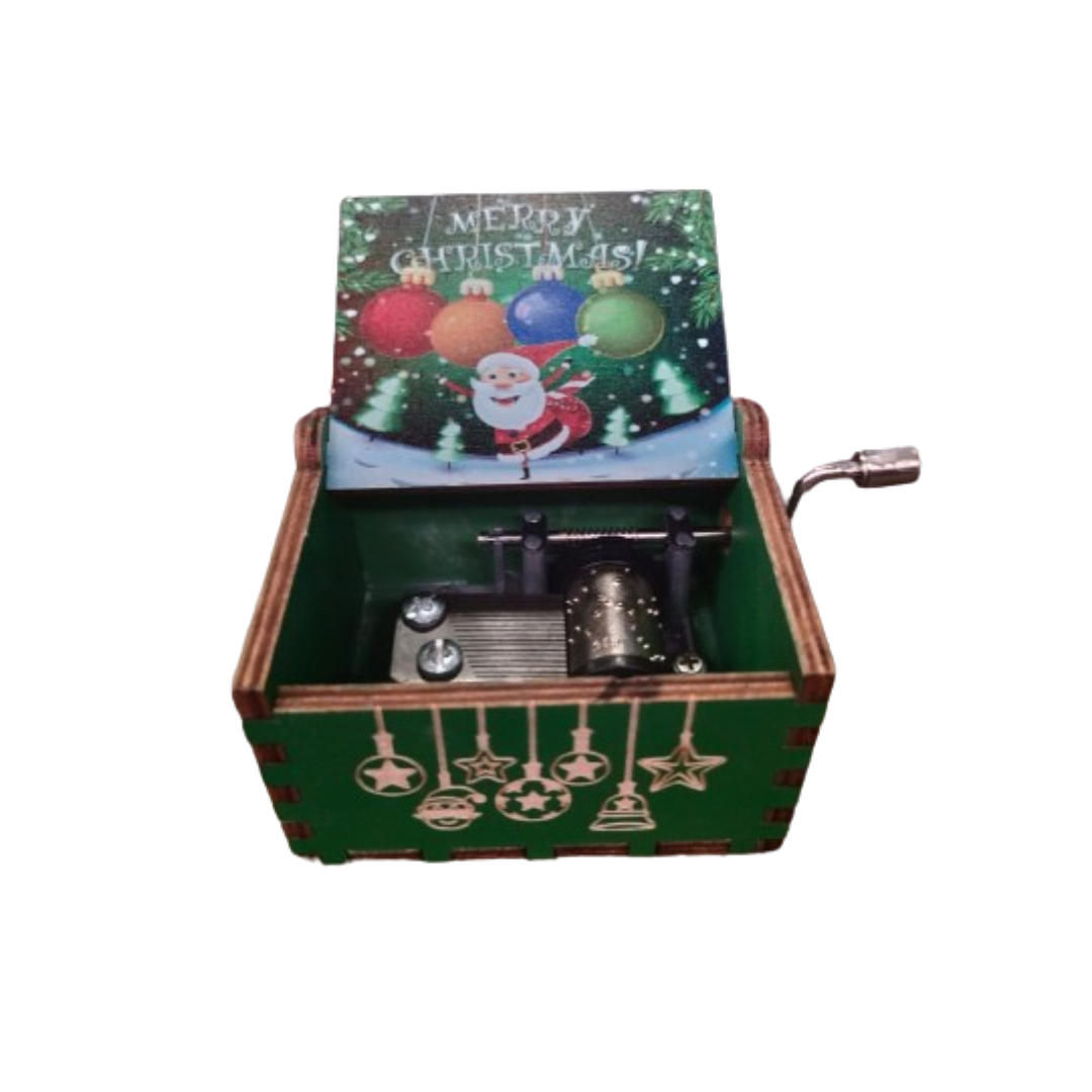 Merry Christmas, Happy New Year Music Box (Manual)
