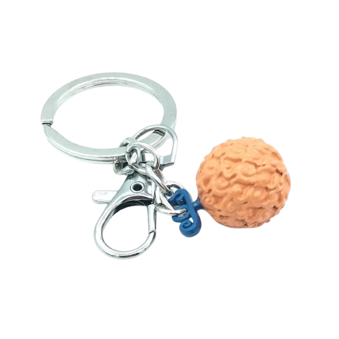 Mera Mera No Mi Devil Fruit Keychain (Metal)