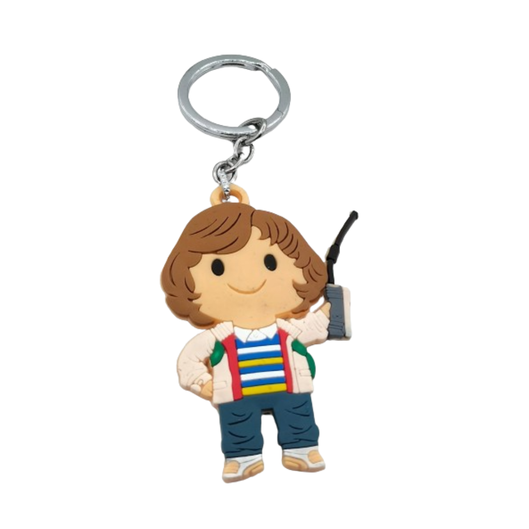 Mike Wheeler Keychain (Rubber)