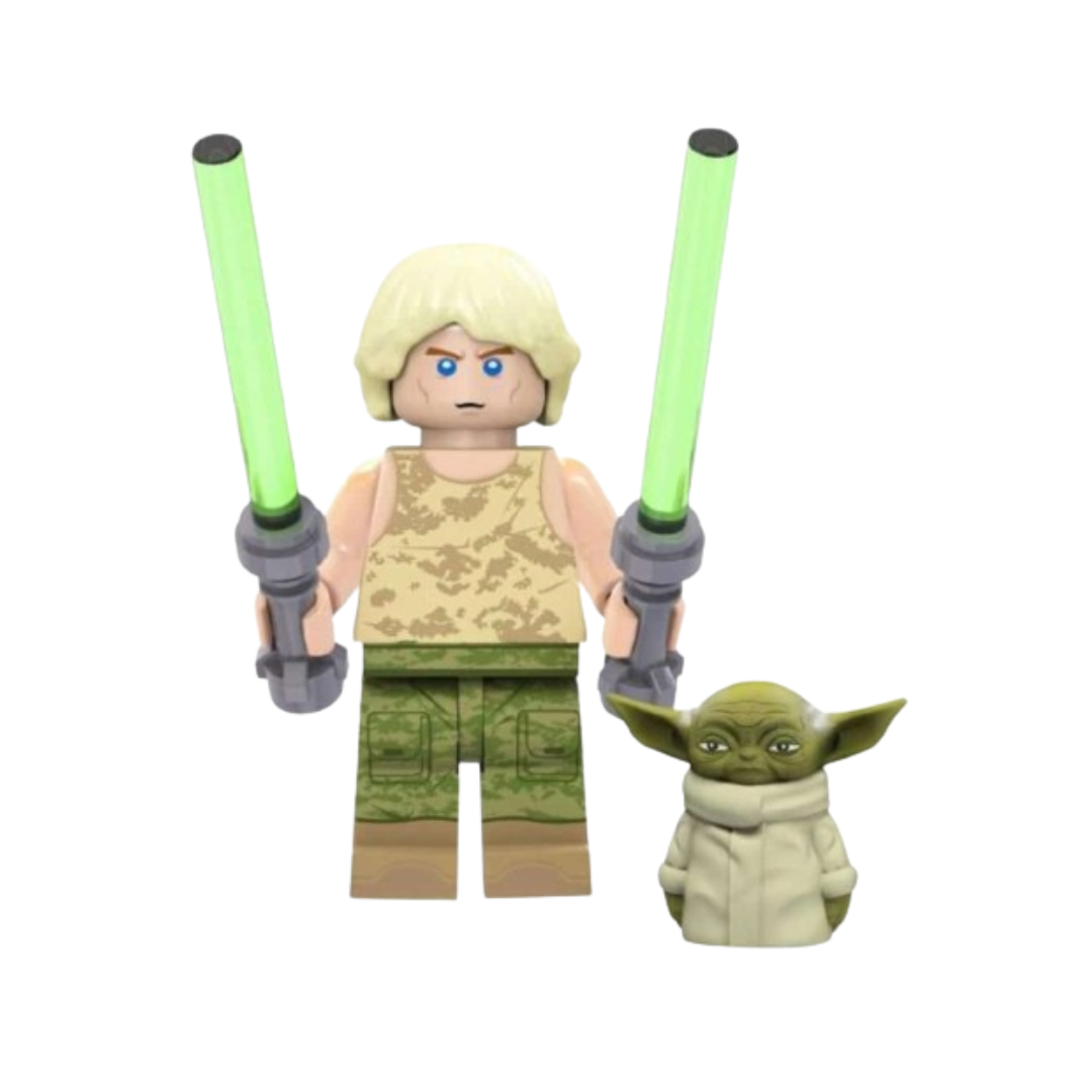 Luke Skywalker With Yoda (Star Wars)