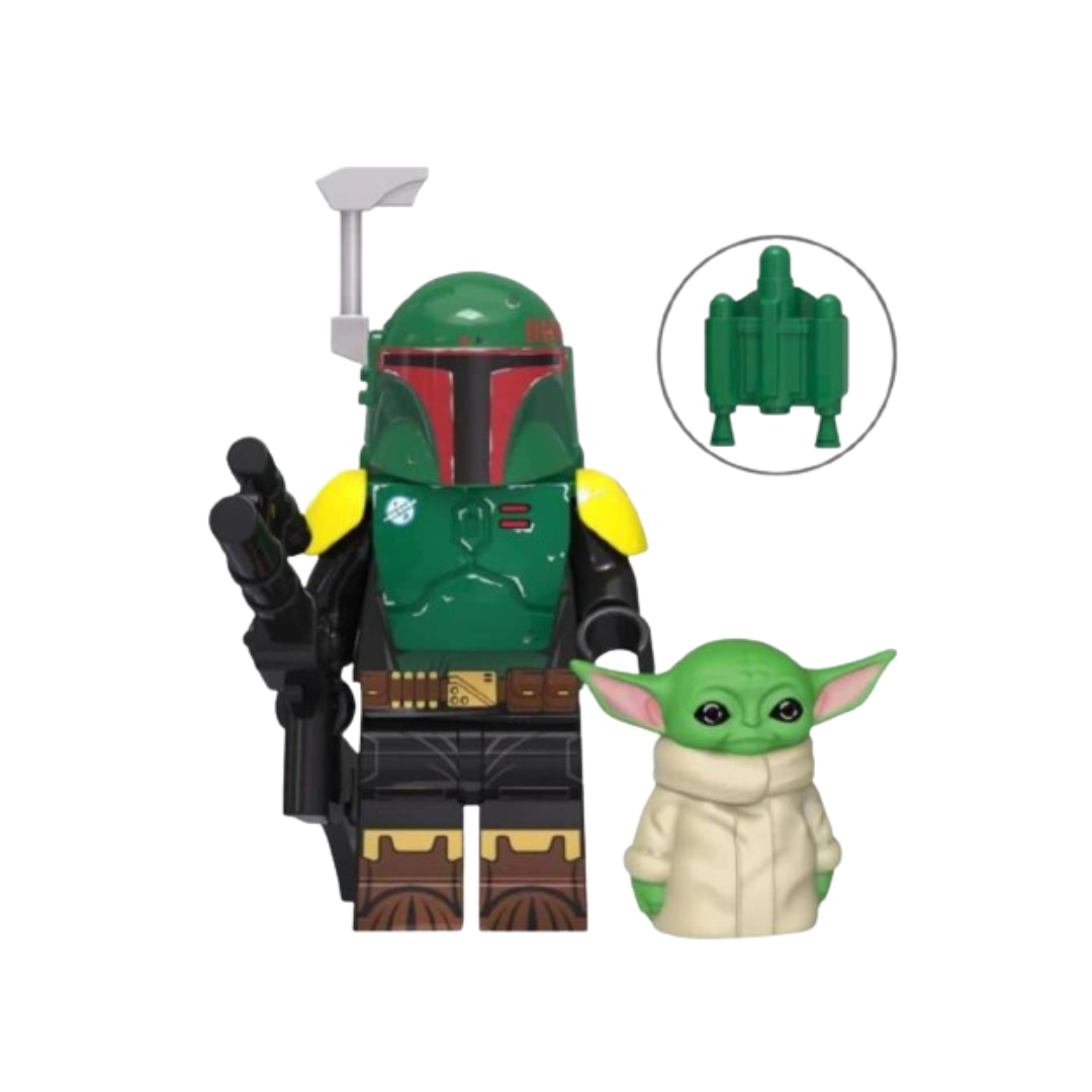 Boba Fett With Grogu (Star Wars)