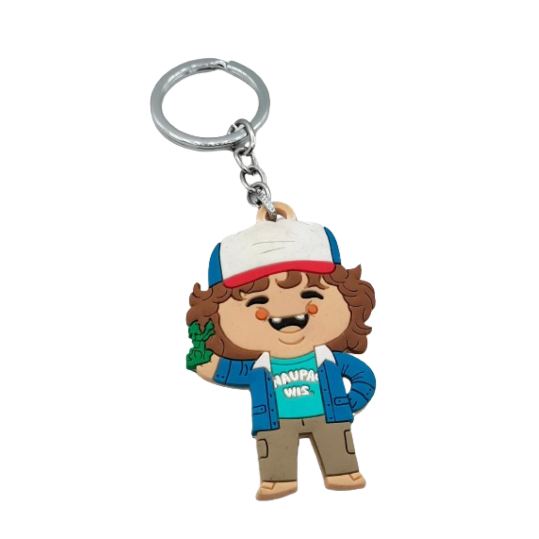 Dustin Henderson Keychain (Rubber)