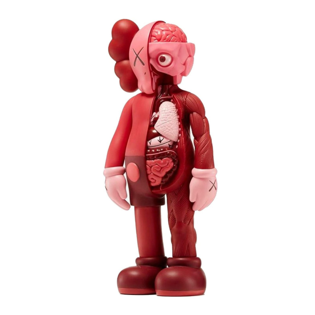 KAWS Dissected Companion Vinyl Figure Red (Small)