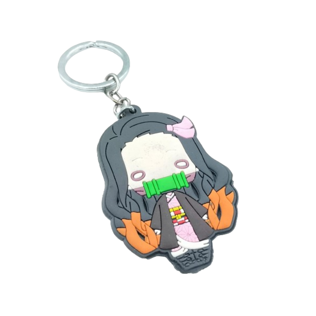 Nezuko Keychain (Rubber)